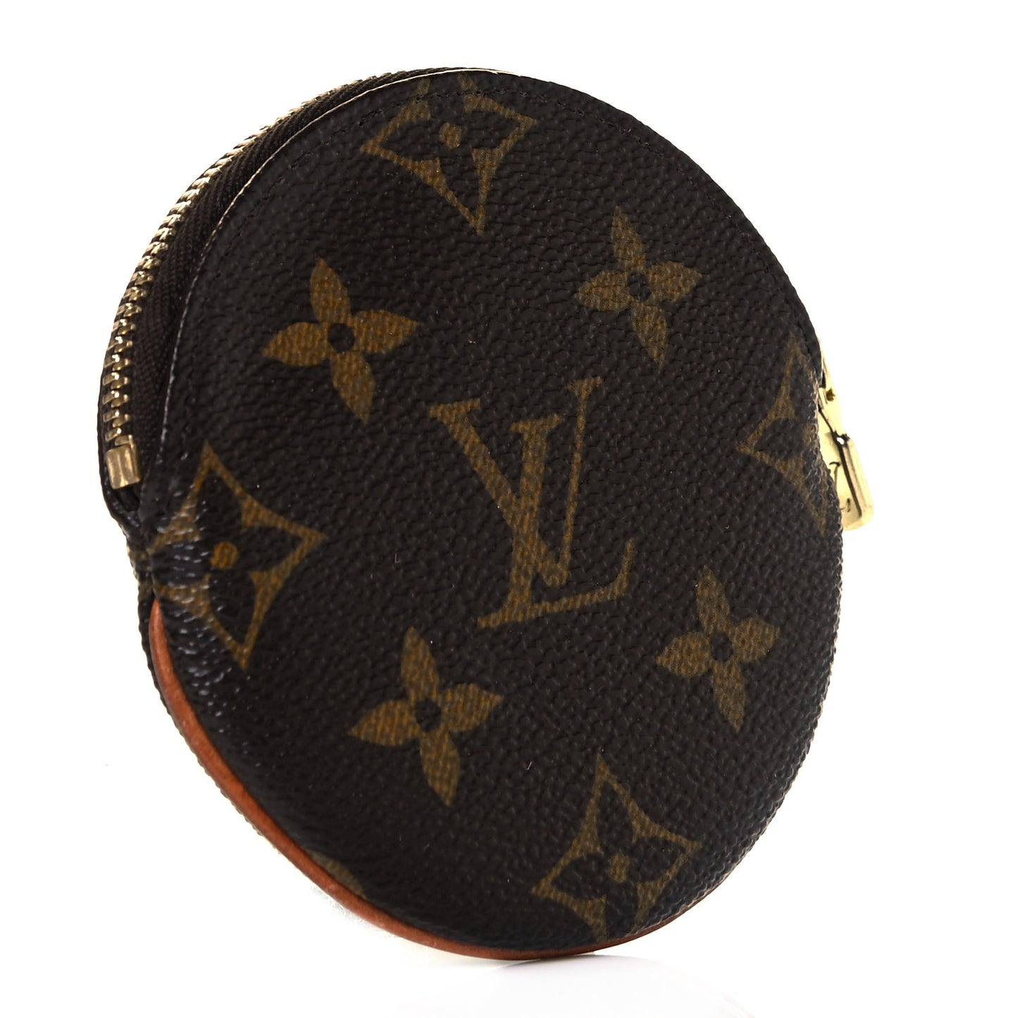 Monogram Round Coin Purse