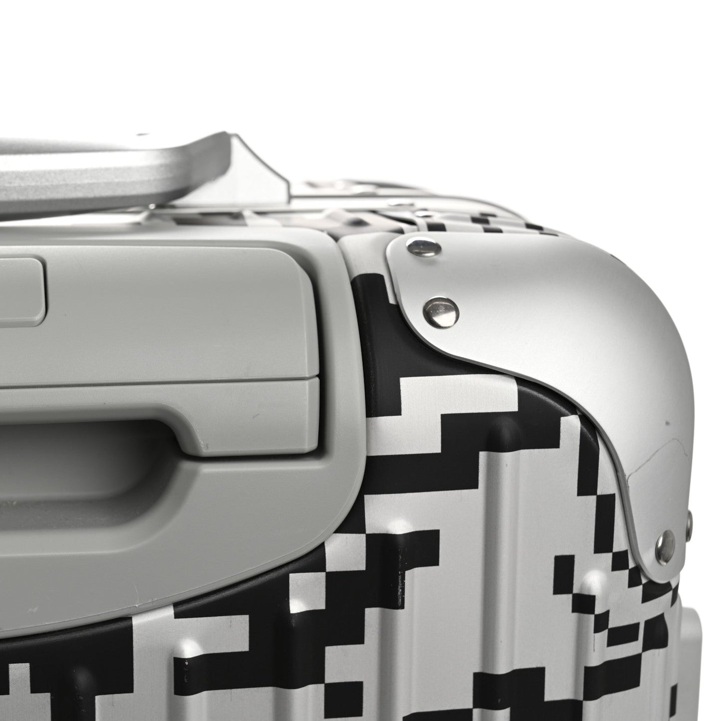 X RTFKT Polycarbonate Printed Original Twist Cabin Silver Black