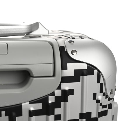 Rimowa X RTFKT Polycarbonate Printed Original Twist Cabin Silver Black 10 of 12