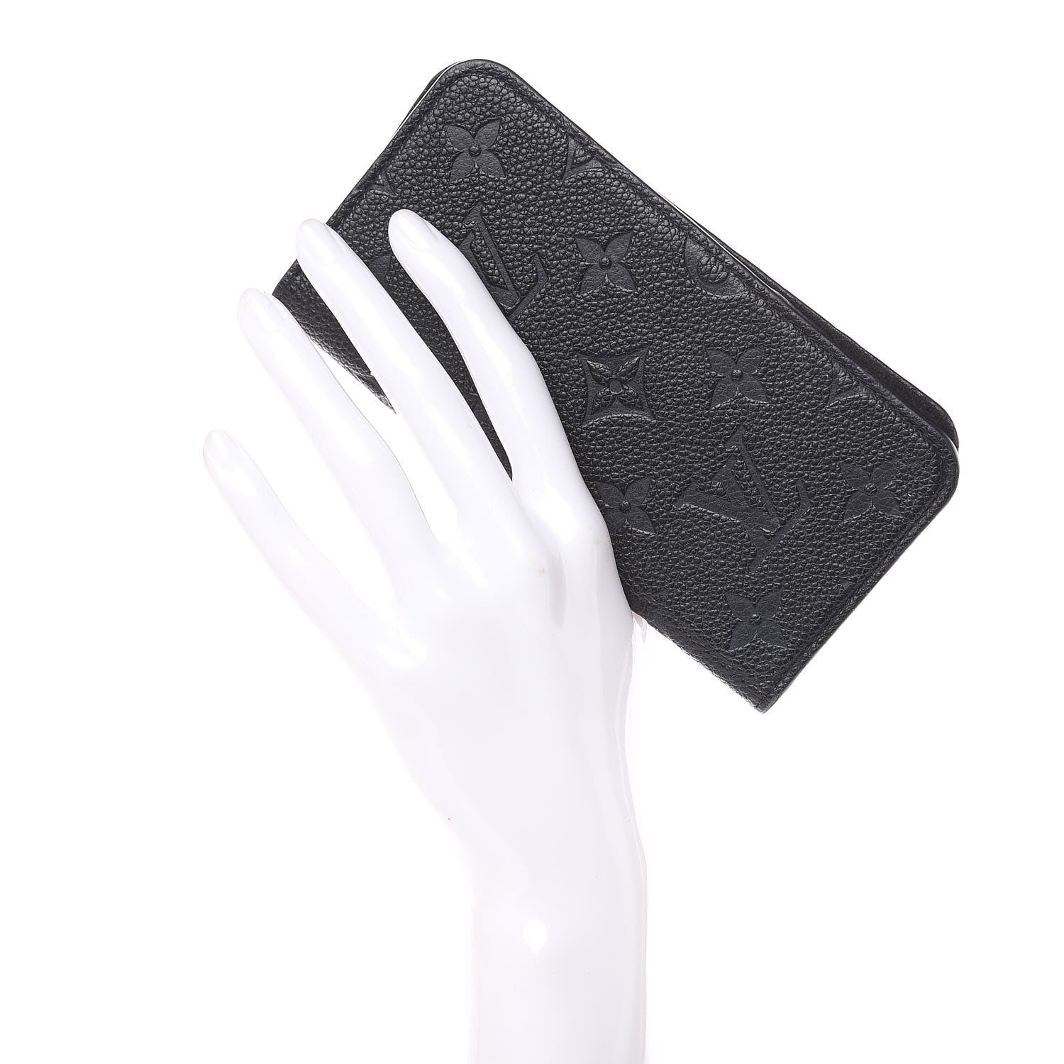 Louis Vuitton Empreinte iPhone X/XS Folio Case Black 2 of 10