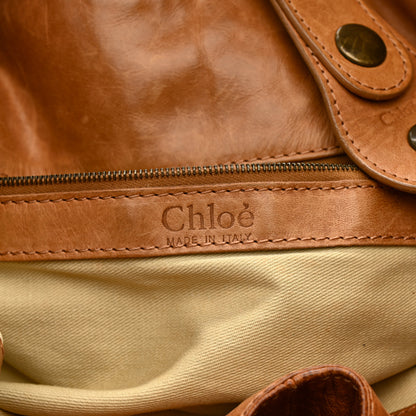 Chloe Calfskin Silverado Shoulder Bag Tan 6 of 15
