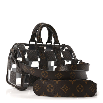 Louis Vuitton PVC Monogram Chess Keepall Bandouliere 25 3 of 9