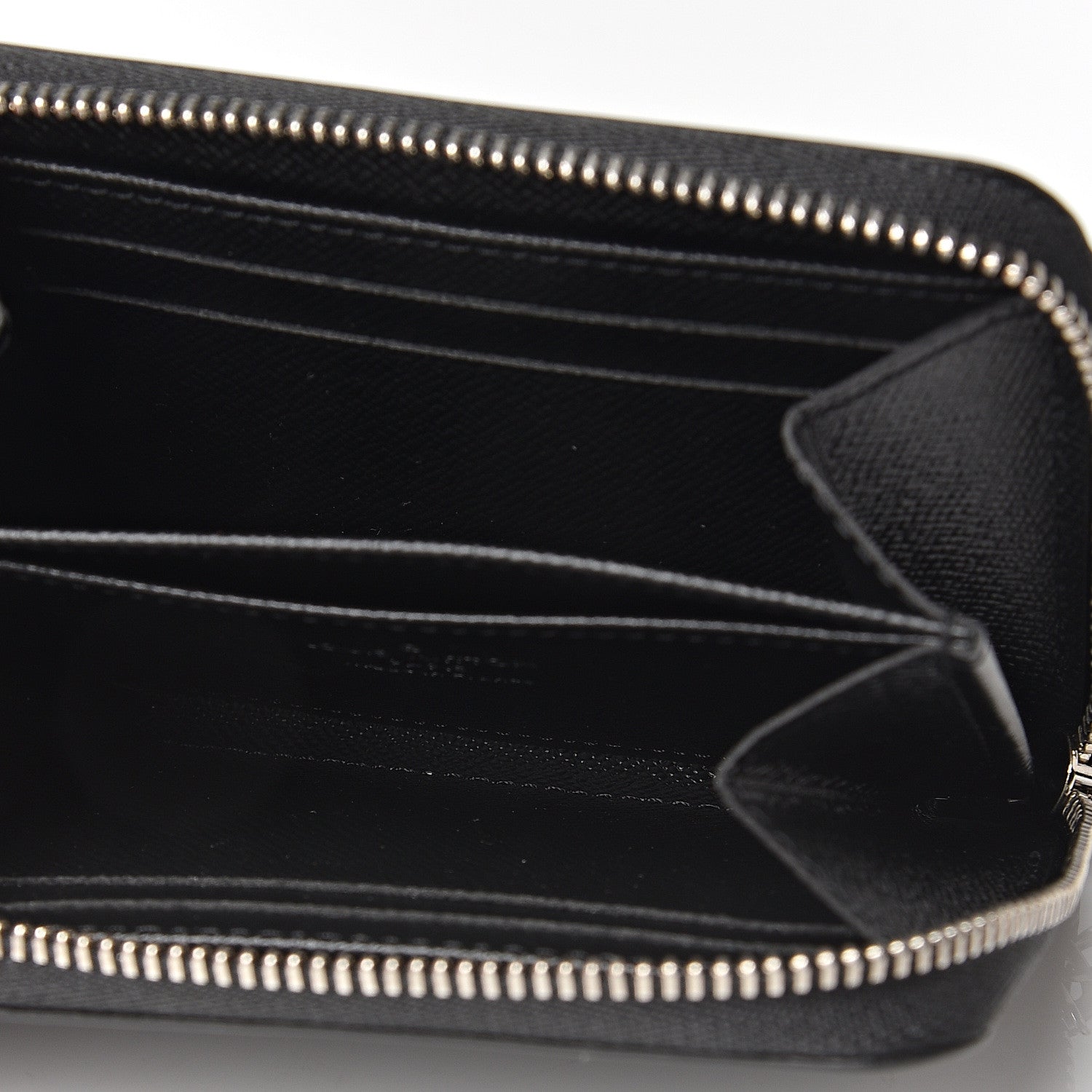 Louis Vuitton Epi Zippy Coin Purse Black 4 of 6
