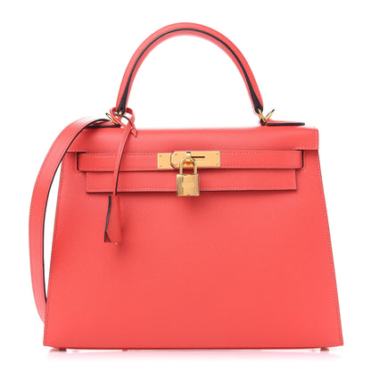 Hermes Epsom Kelly Sellier 28 Rose Jaipur 1 of 11