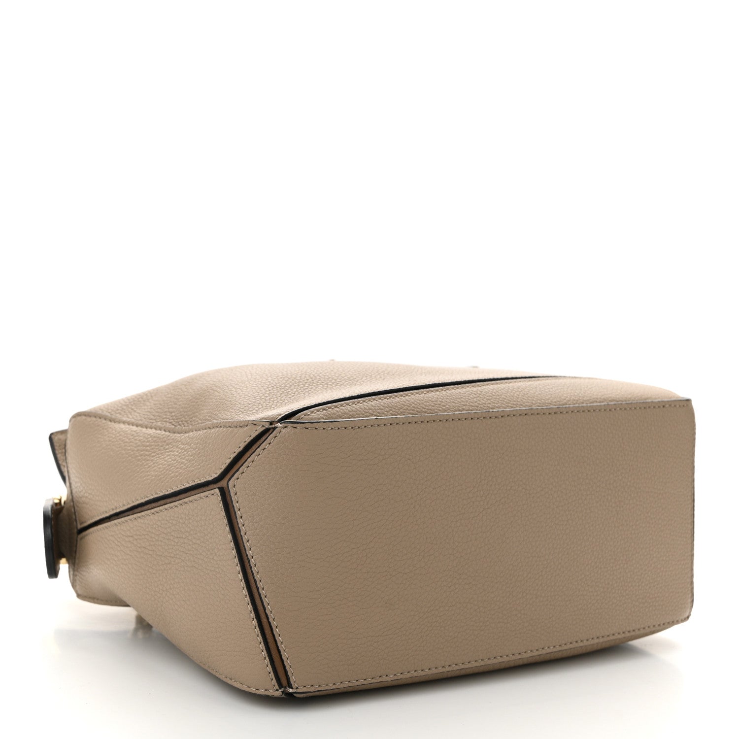 Loewe Grained Calfskin Small Puzzle Bag Sand Mink 1738963