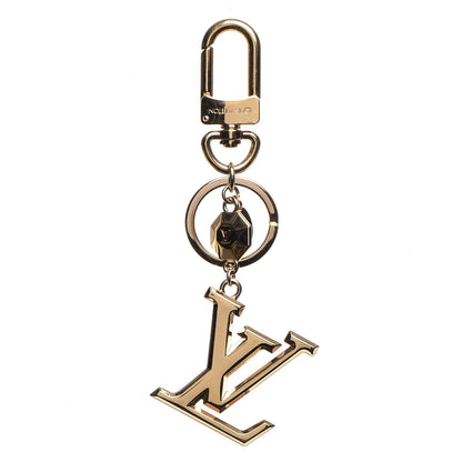 Louis Vuitton LV Facettes Bag Charm Key Holder Gold 1 of 6