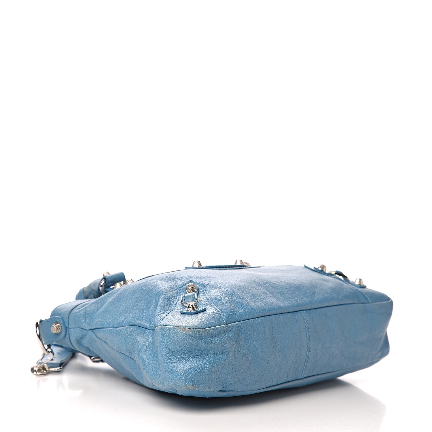 Balenciaga Agneau Giant 12 Silver Hardware Town Bleu Indigo 3 of 15