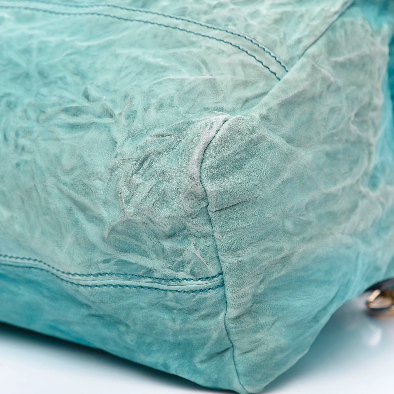 Givenchy Tumbled Sheepskin Large Pandora Sky Blue 11 of 13