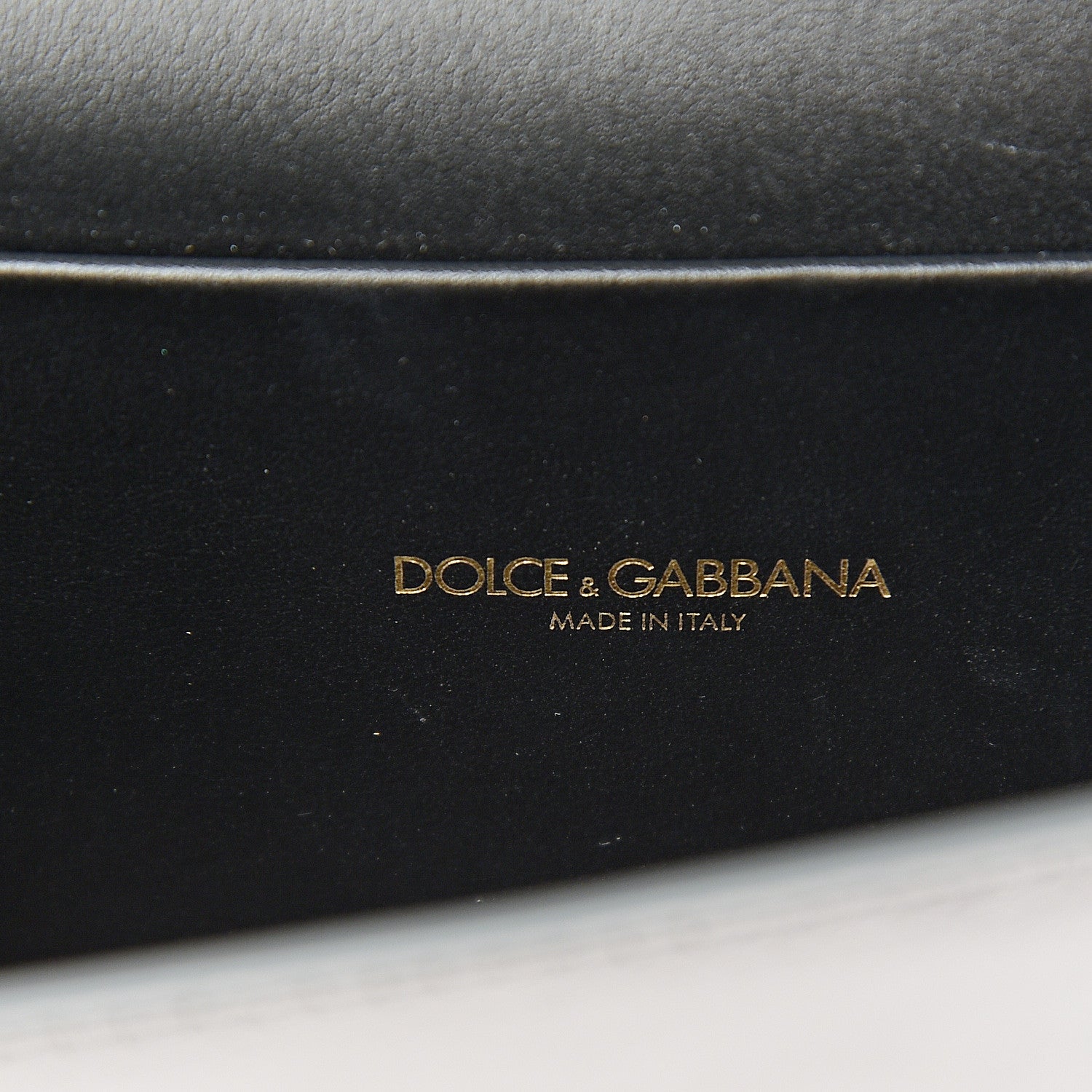 Dolce & Gabbana Metallic Agnello Vitello Devotion Belt Bag 95 38 Argento Scuro 5 of 11