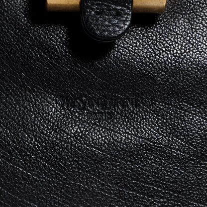 Saint Laurent Leather Large Muse Black 10 of 10