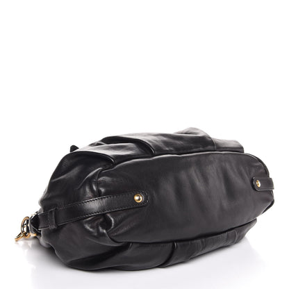 Prada Soft Calf Tote Black 5 of 9