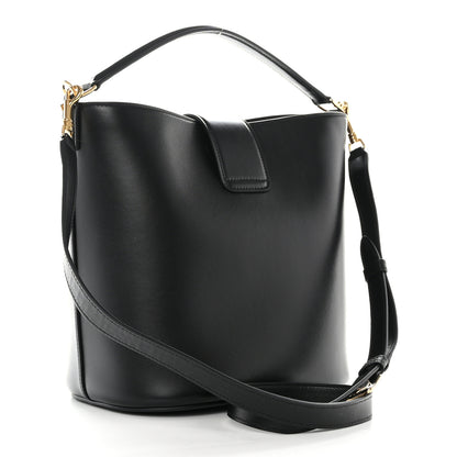 Celine Smooth Calfskin Triomphe Medium Louise Bag Black 4 of 11