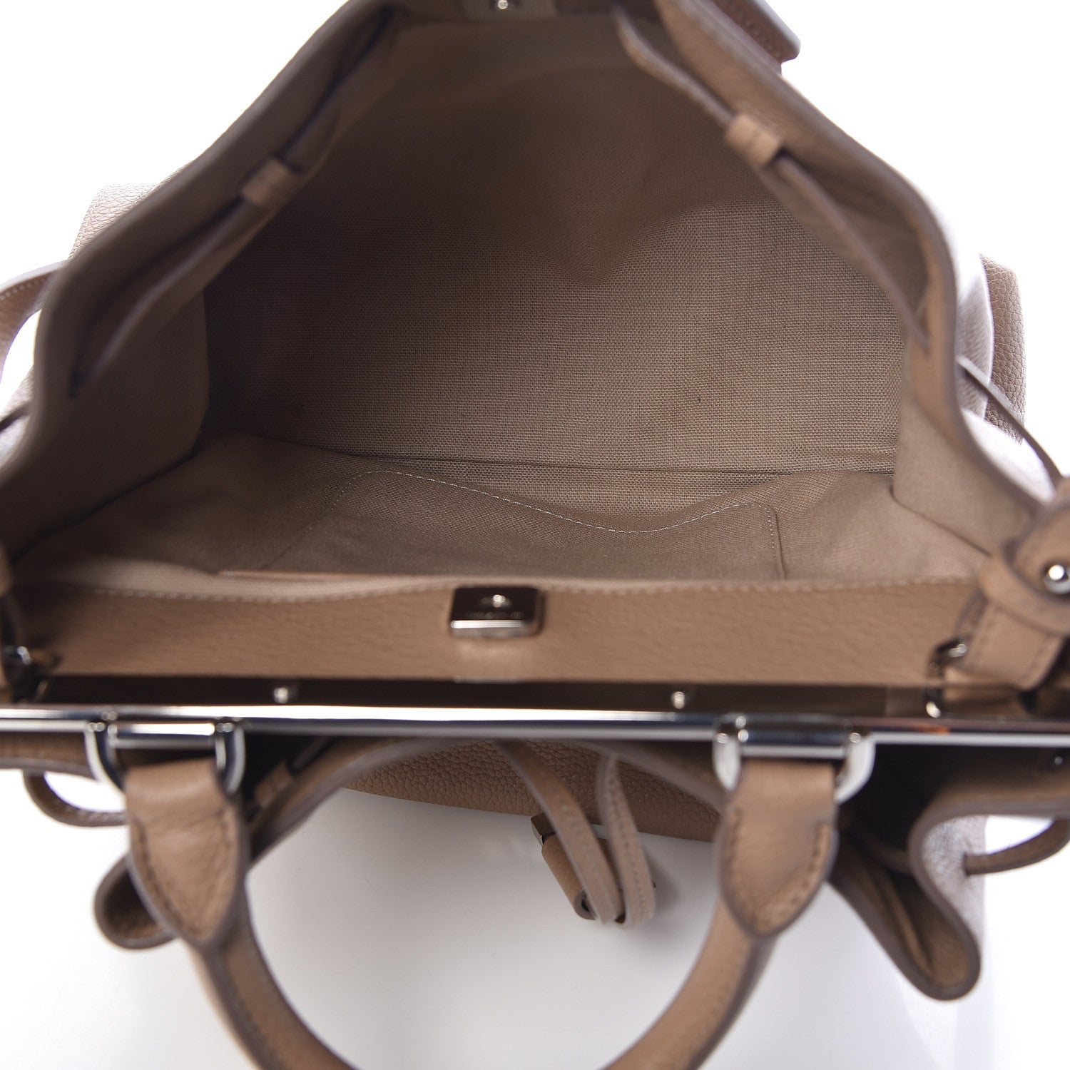 Mulberry Small Classic Grain Small Kensington Mushroom Grey 6 of 9