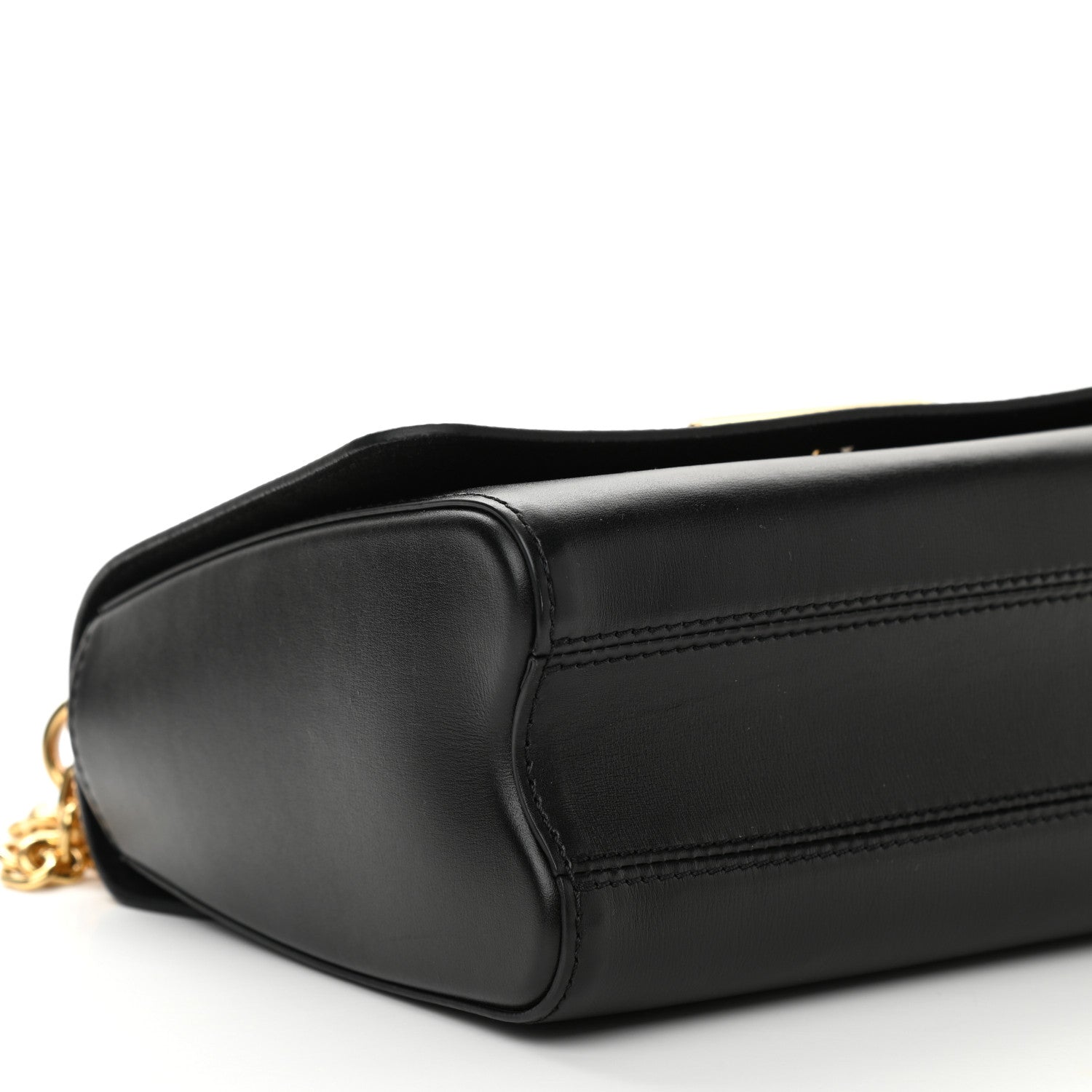 Louis Vuitton Calfskin Monogram Blossom Twist MM Black 8 of 9