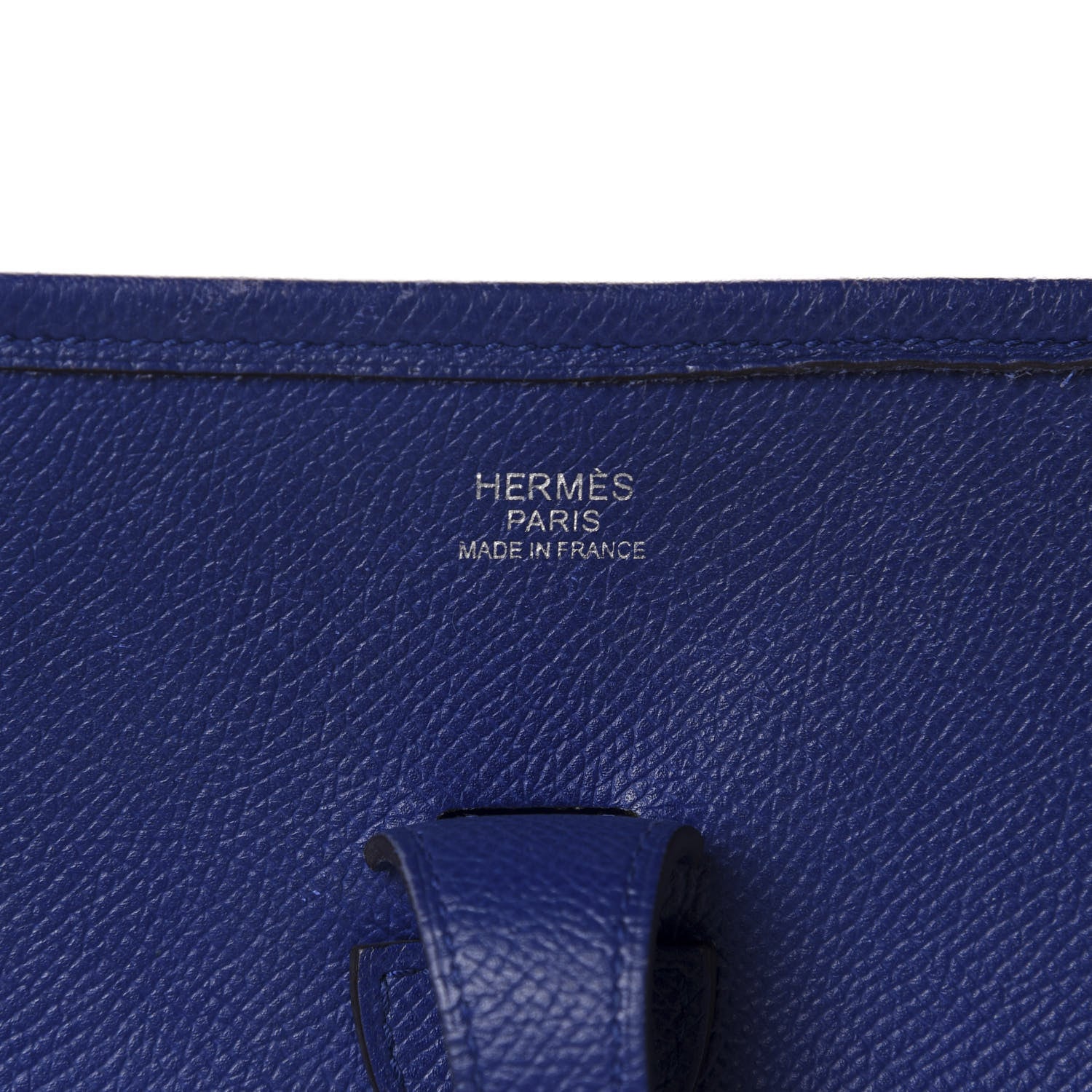 Hermes Epsom Evelyne III PM Bleu Electrique 8 of 9