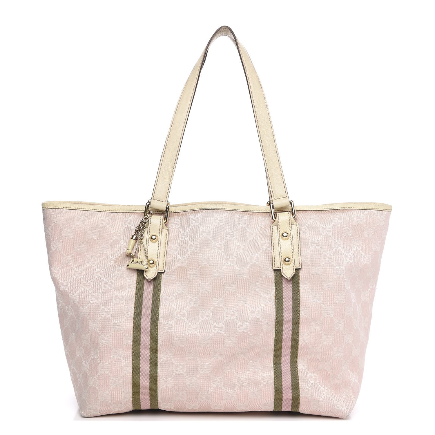 Gucci Monogram Large Jolicoeur Tote Pink 1 of 17