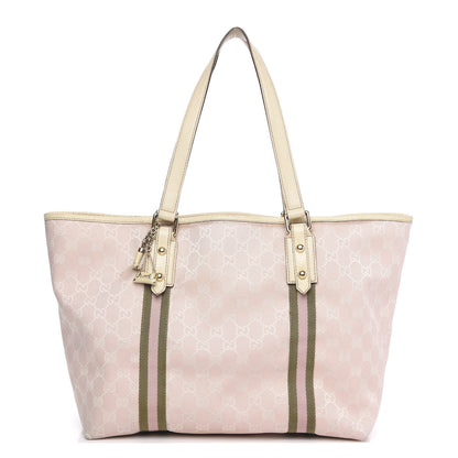 Gucci Monogram Large Jolicoeur Tote Pink 1 of 17