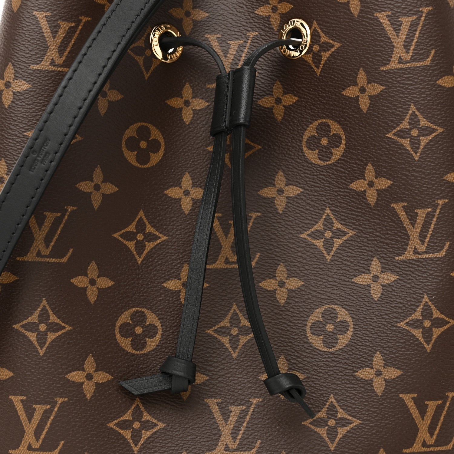 Louis Vuitton Monogram Neonoe MM Black 7 of 9