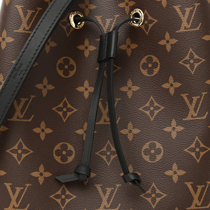 Louis Vuitton Monogram Neonoe MM Black 7 of 9