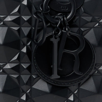 Christian Dior Calfskin Cannage Diamond Small My ABCDior Lady Dior Black 9 of 13