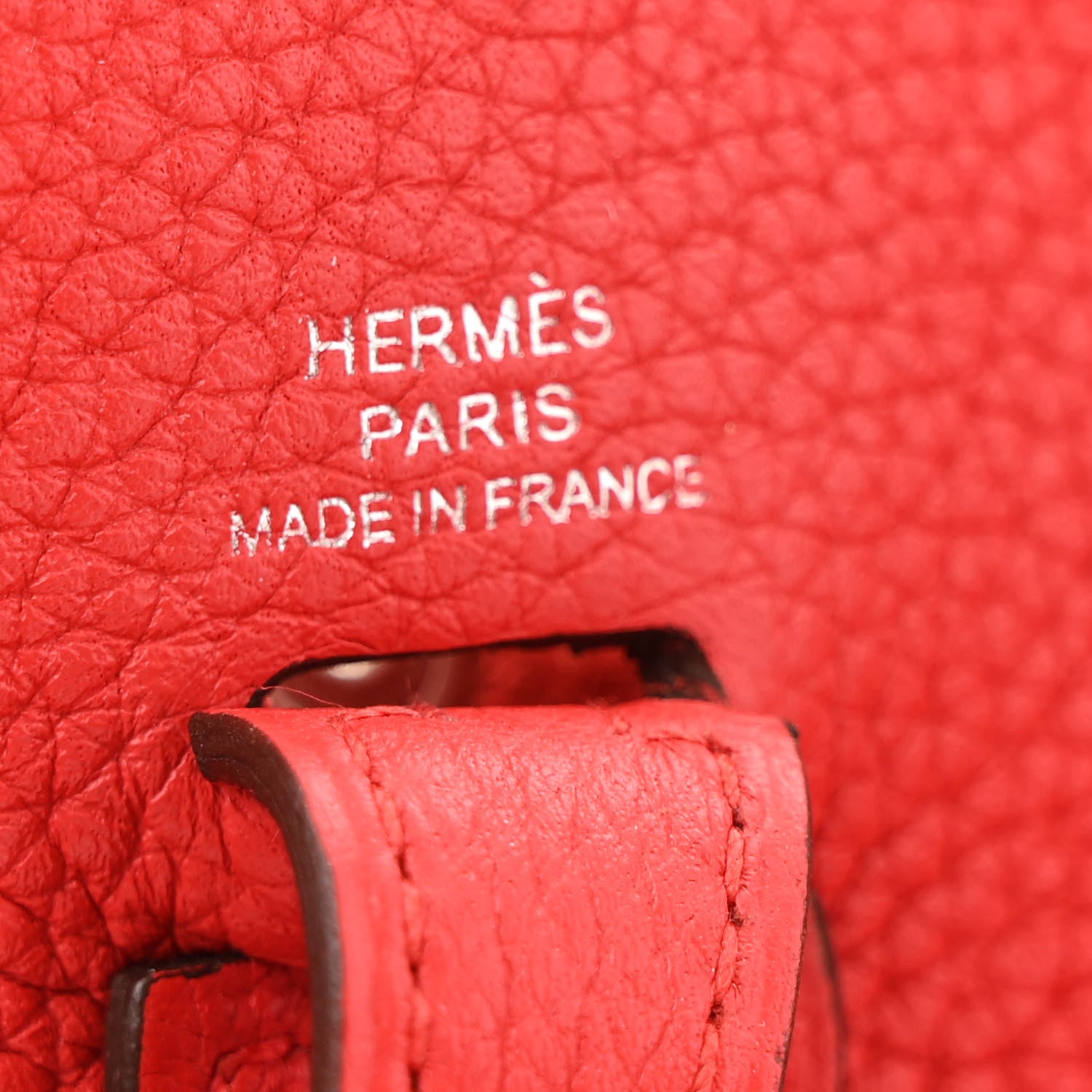 Hermes Taurillon Maurice Zigzag Sangle Evelyne TPM Rouge De Coeur Bleu Du Nord 6 of 12