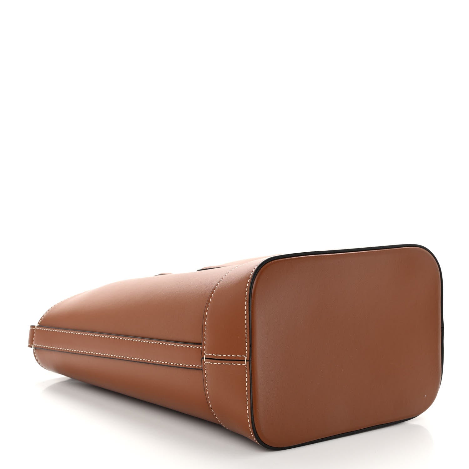 Celine Smooth Calfskin Small Cuir Triomphe Bucket Bag Tan 4 of 10