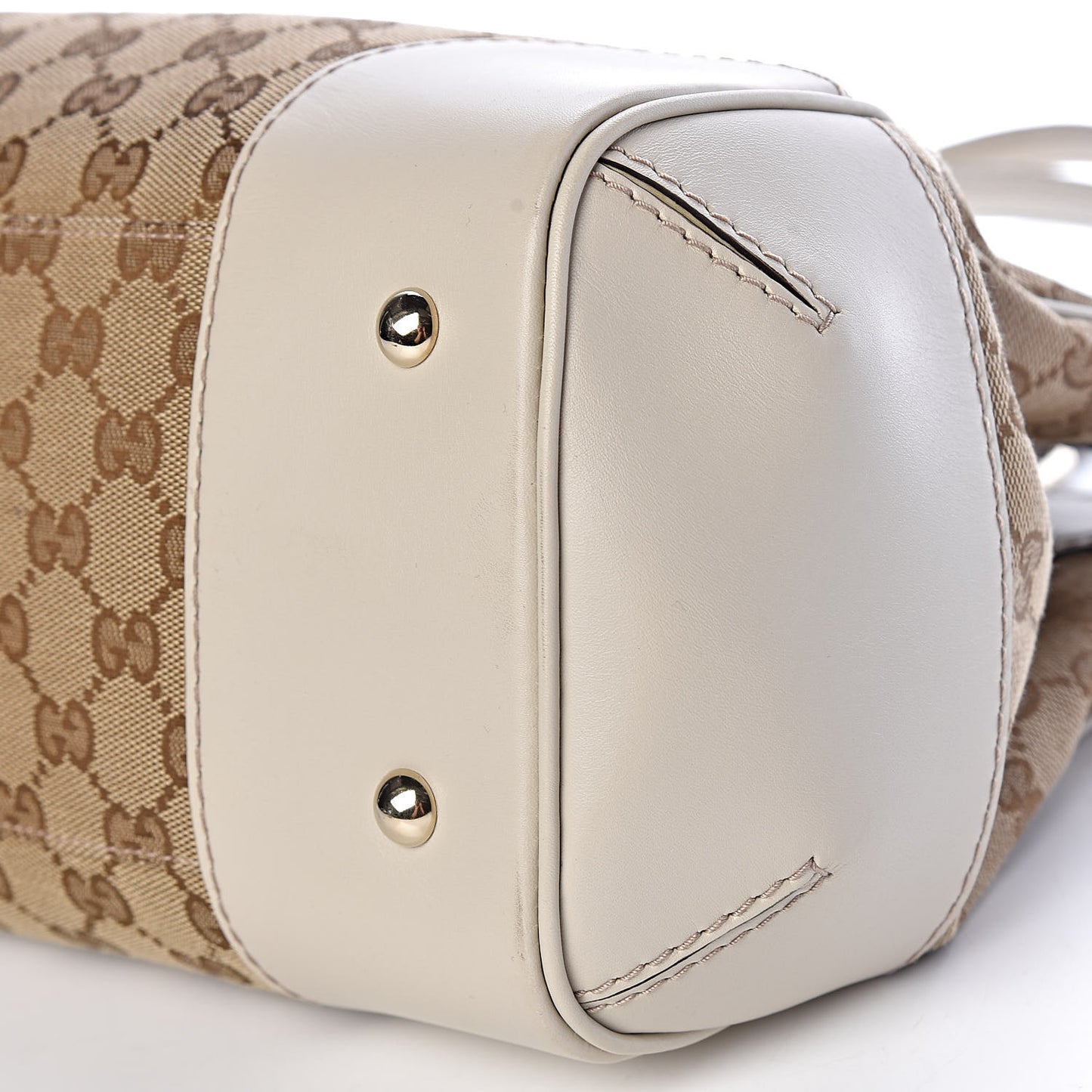Monogram Medium Mayfair Tote Off White