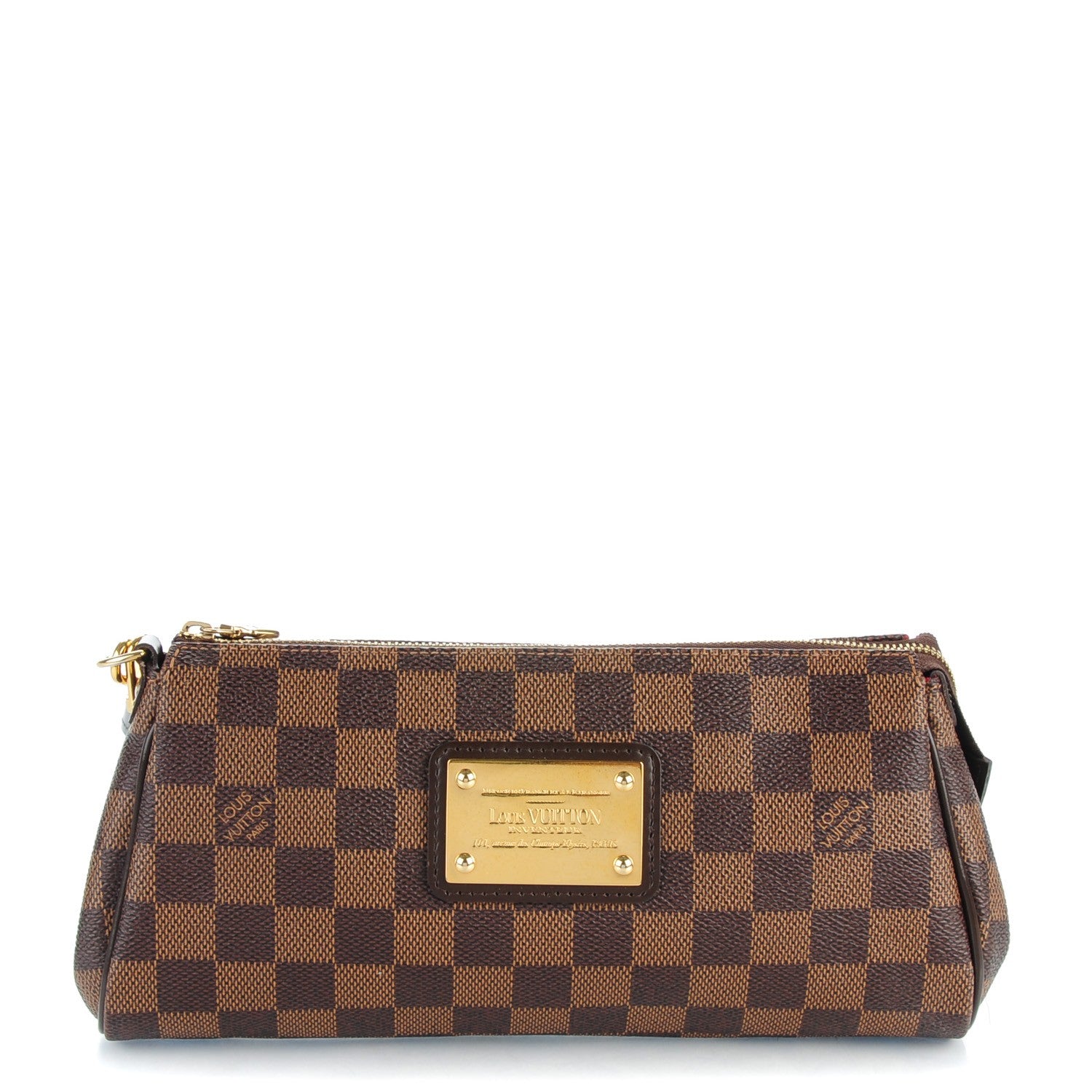 Louis Vuitton Damier Ebene Eva Clutch 1 of 7