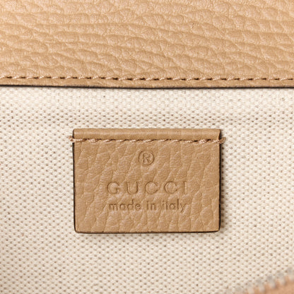 Gucci Dollar Calfskin Crystal Small Dionysus Shoulder Bag Natural Tan Black Diamond 6 of 12