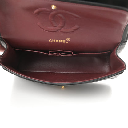 Chanel Lambskin Quilted Medium Double Flap Black 5 of 20