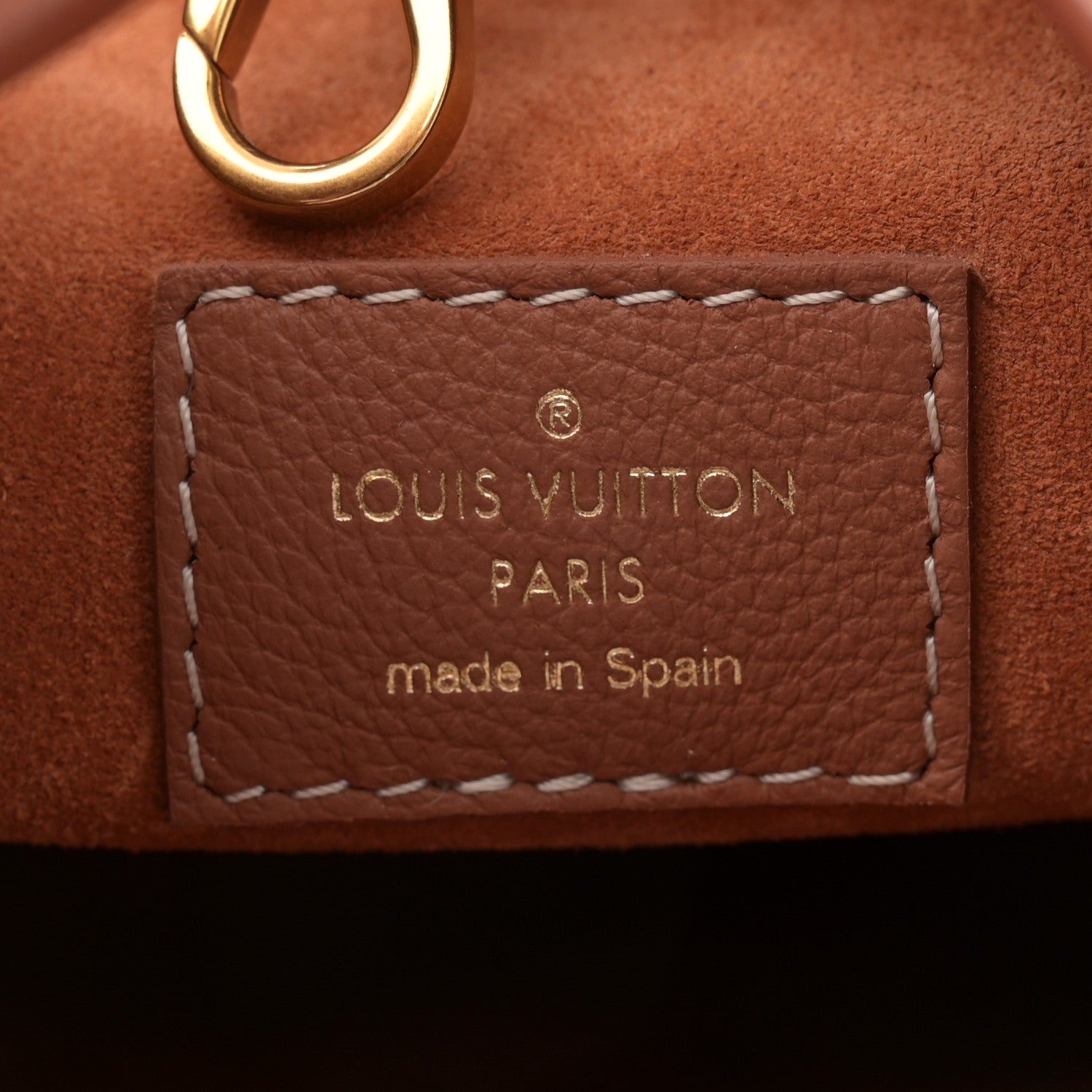 Louis Vuitton Grained Calfskin Low Key Hobo PM Cognac 7 of 10