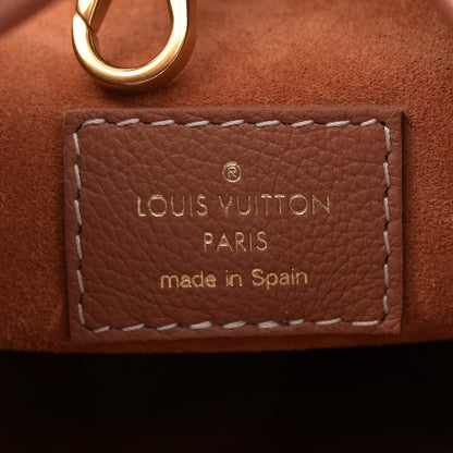 Louis Vuitton Grained Calfskin Low Key Hobo PM Cognac 7 of 10