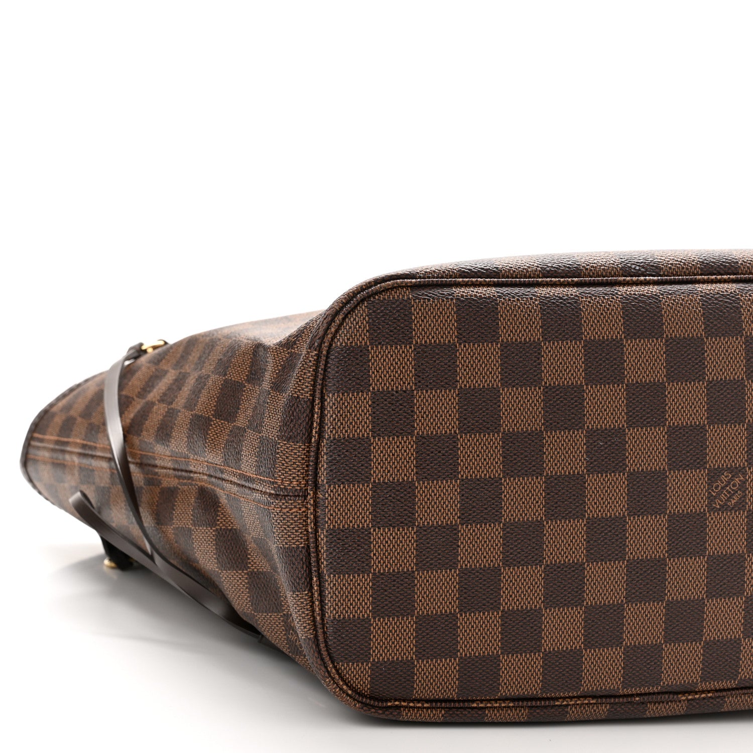 Louis Vuitton Damier Ebene Neo Neverfull MM Rose Ballerine 10 of 13