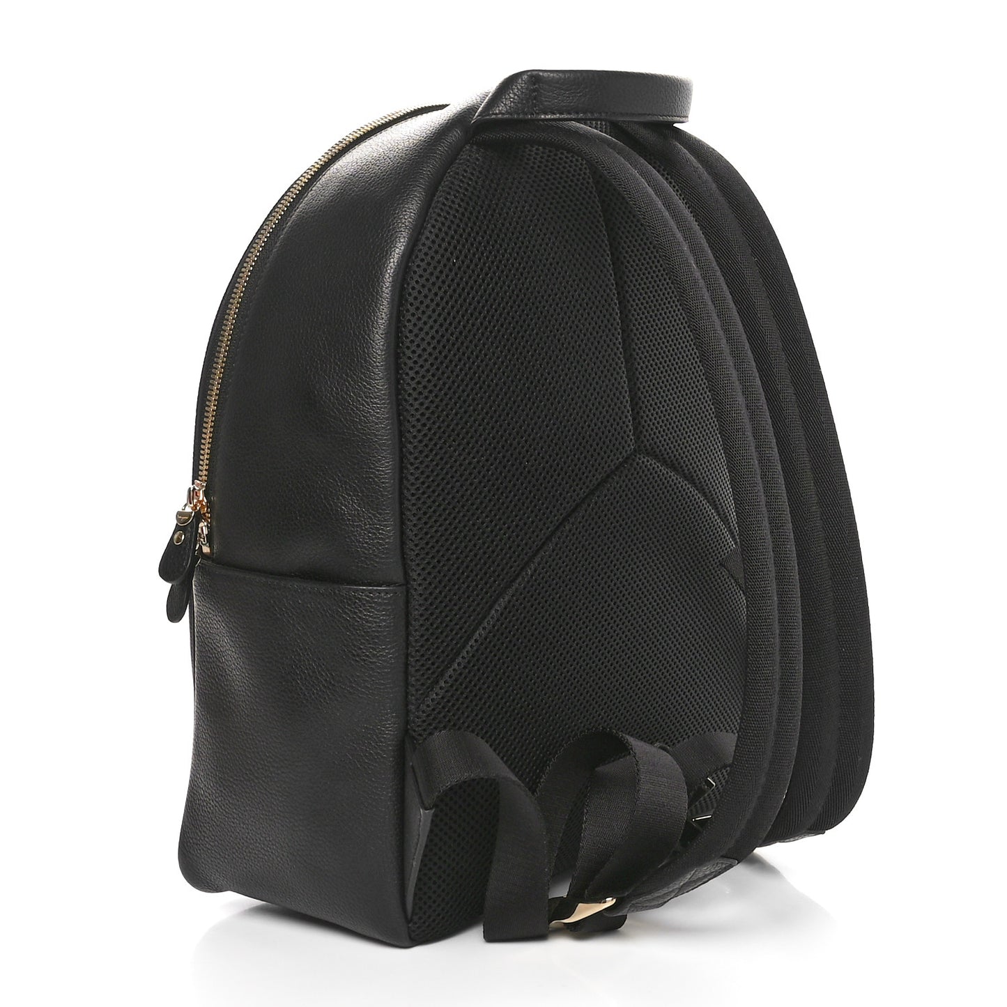 Calfskin Gancio XL City Backpack Black