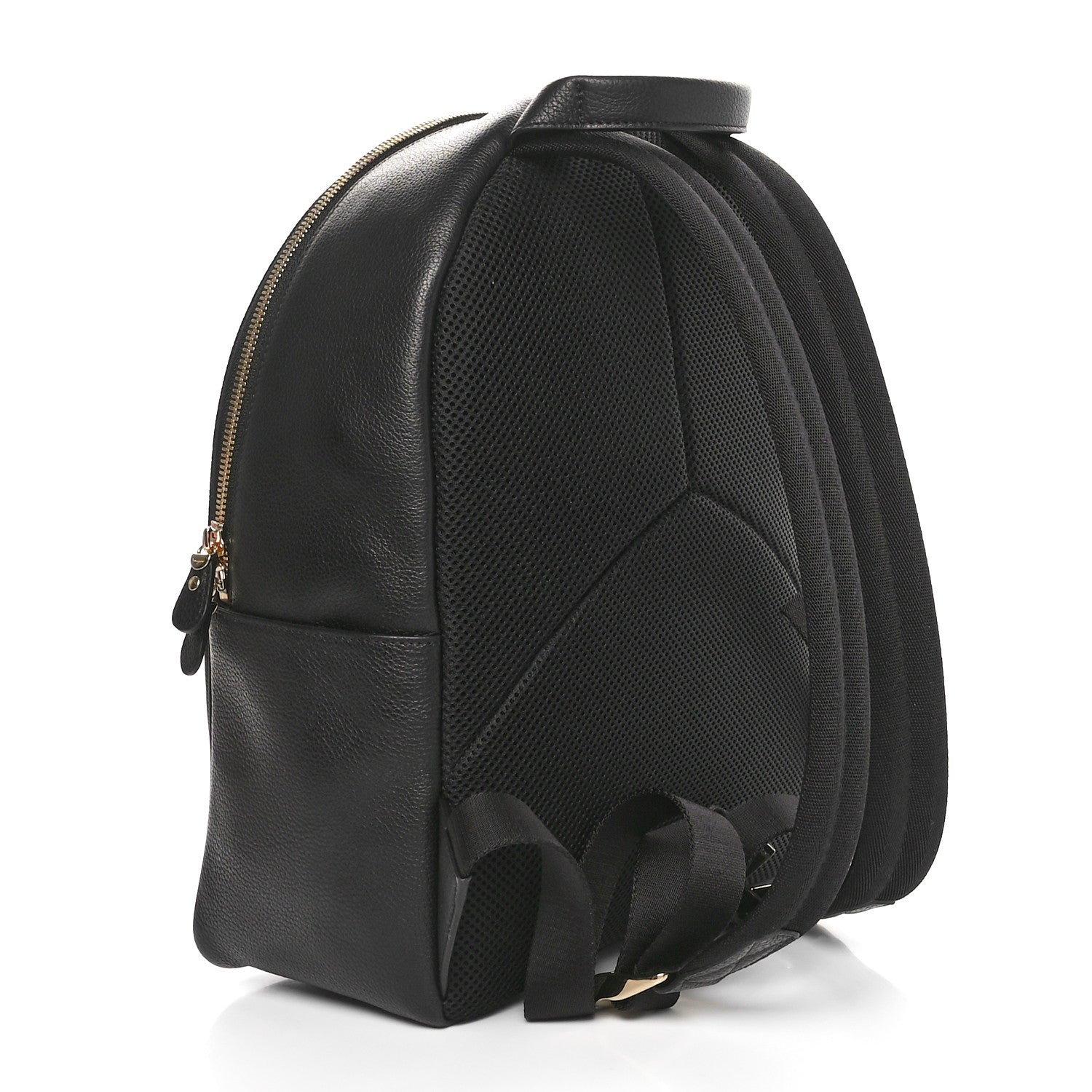 Salvatore Ferragamo Calfskin Gancio XL City Backpack Black 3 of 11