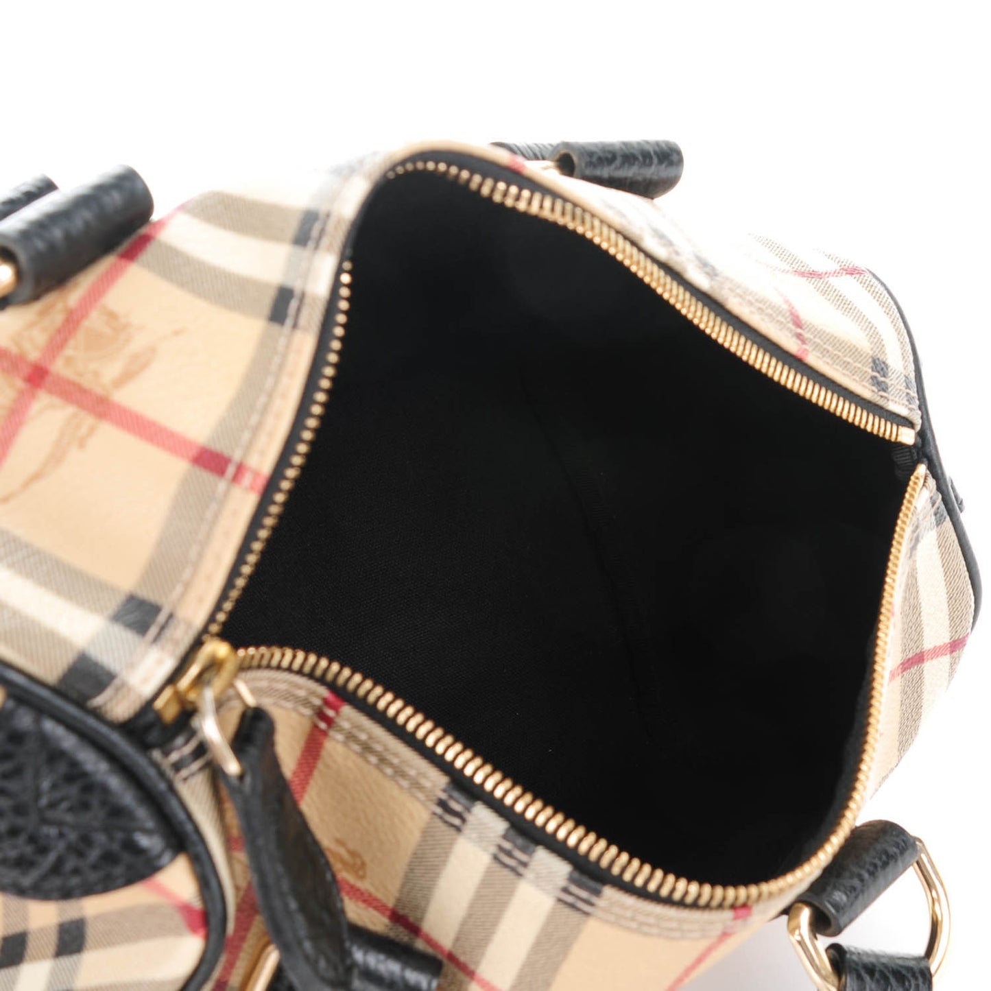 Haymarket Check Small Chester Bowling Bag Black