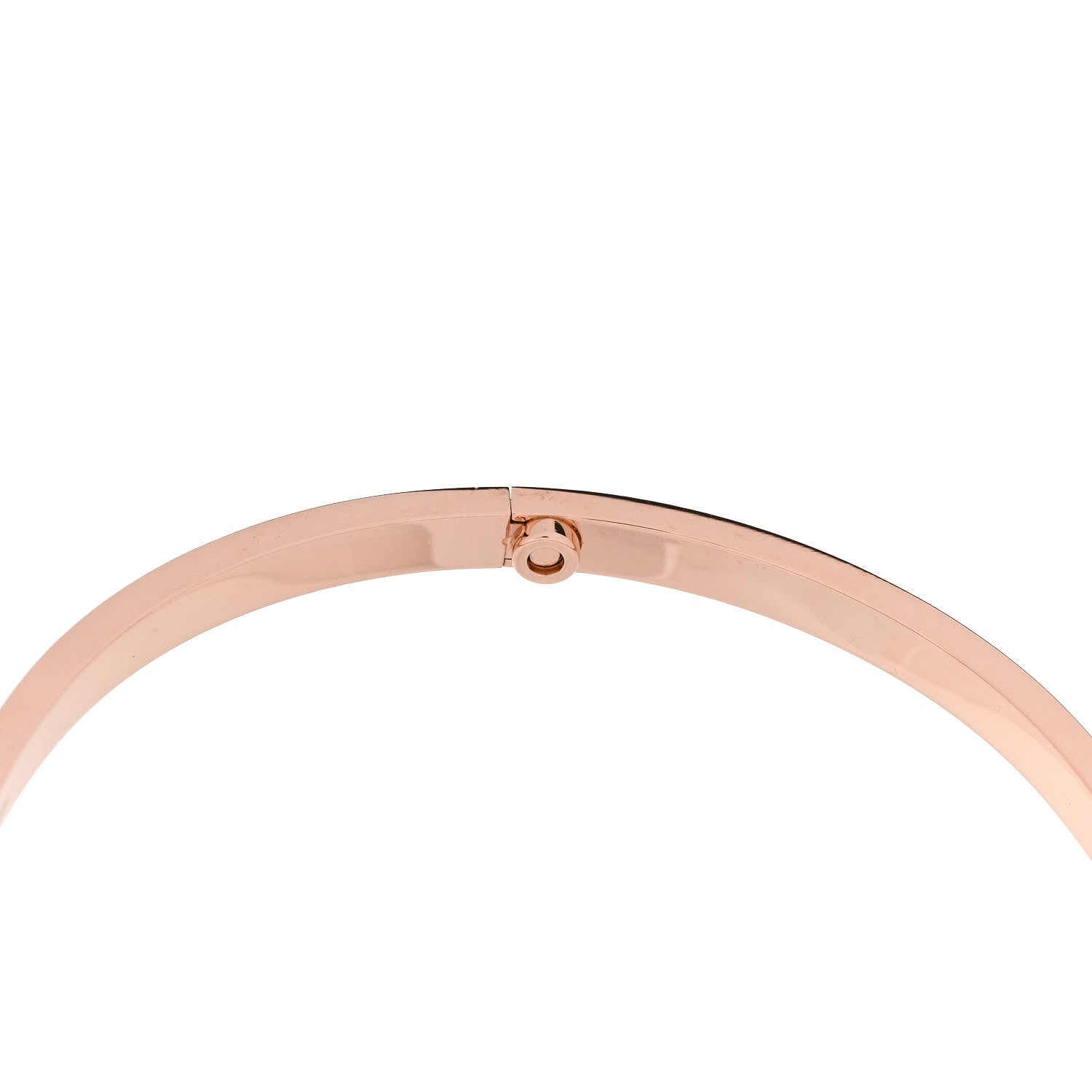 Cartier 18K Pink Gold 6 Diamond Small LOVE Bracelet 20 7 of 8