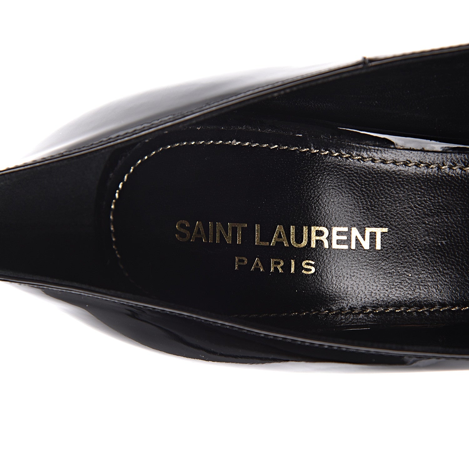 Saint Laurent Patent Opyum 110 Pumps 41 Black 8 of 10