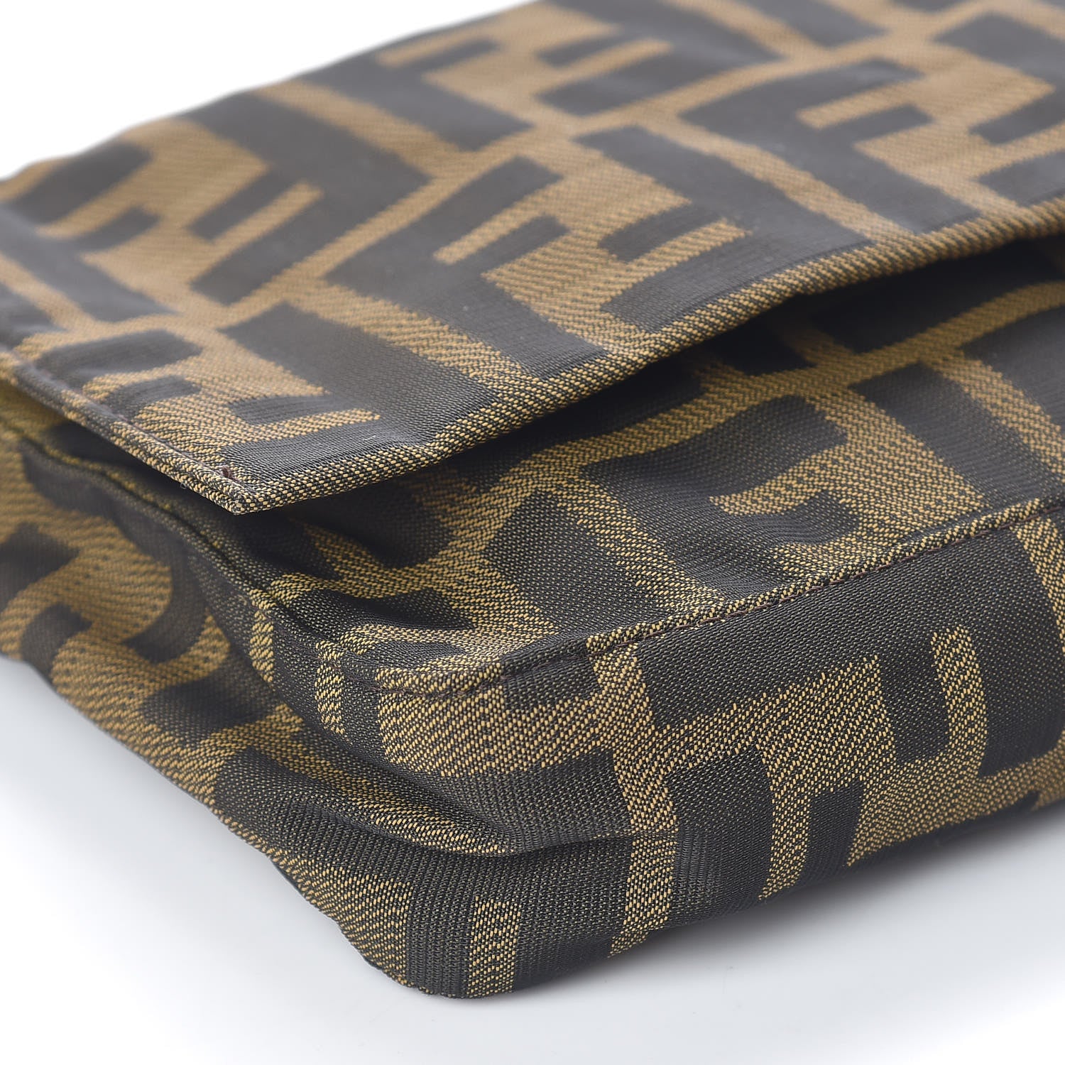 Fendi Zucca Pochette Tobacco 10 of 11