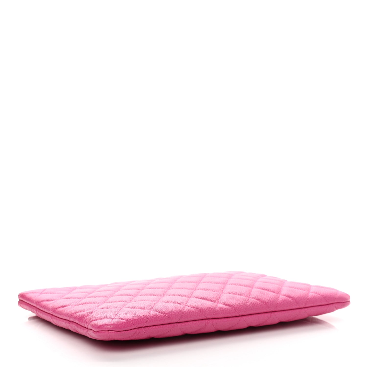 Chanel Caviar Quilted Medium Cosmetic Case Pink 4 of 7