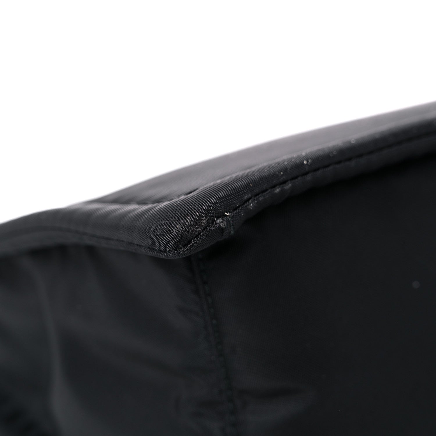 Prada Tessuto Nylon Padded Chain Shoulder Bag Black 9 of 12