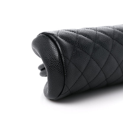 Chanel Caviar Quilted Timeless Clutch Black 8 of 9