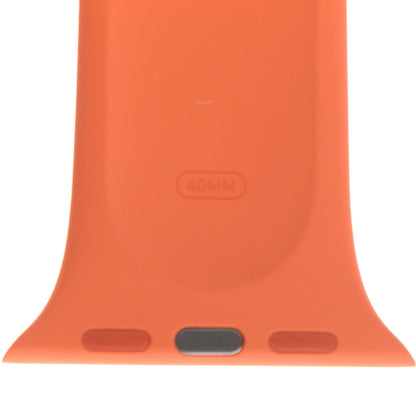 Hermes Silicone Apple Sports Watch Single Tour Band Orange 4 of 5