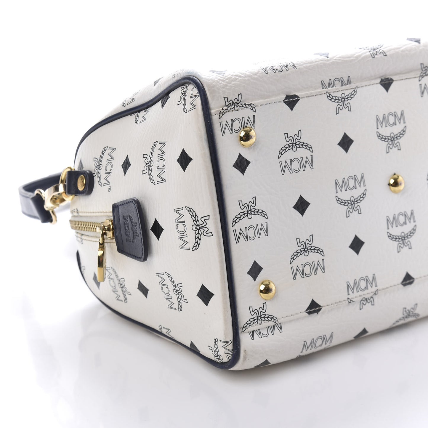 Visetos Boston Satchel White
