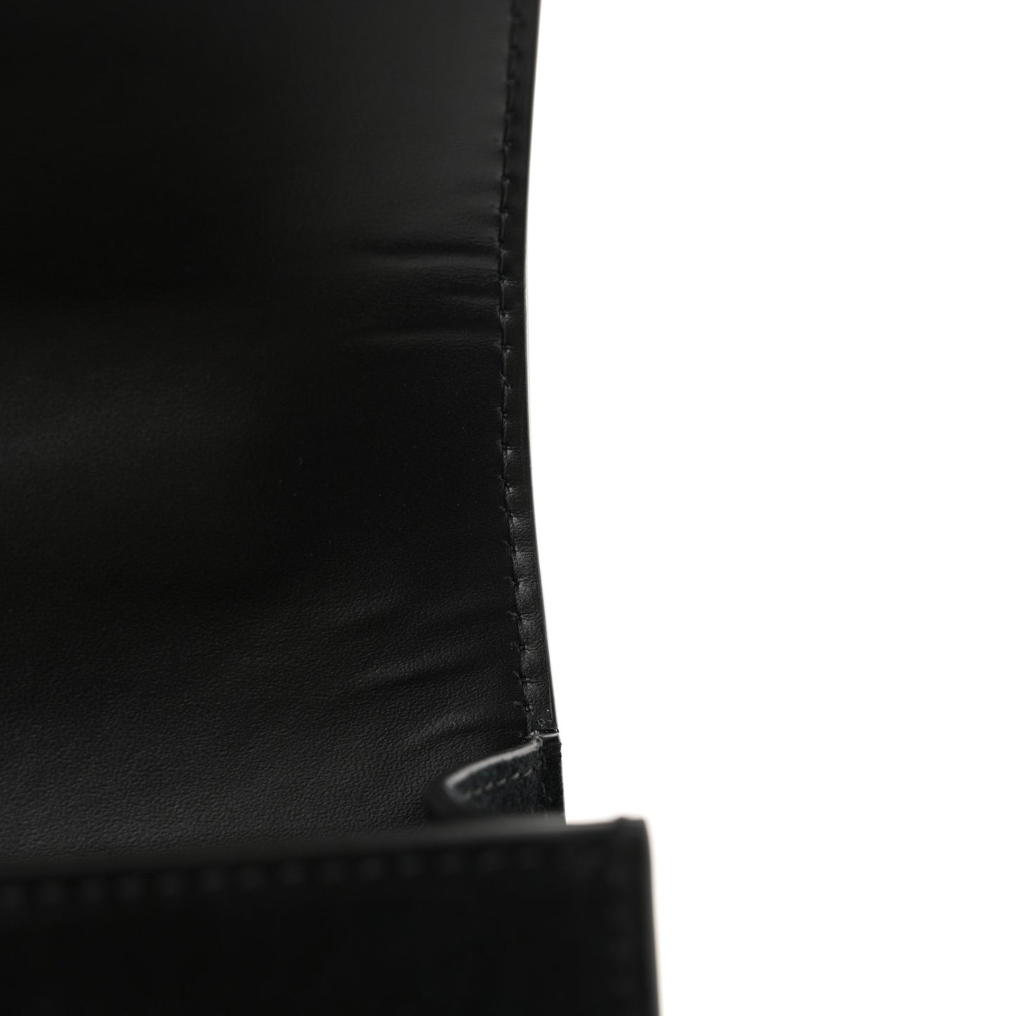 Calfskin Studded Knuckle Satchel Black Silver