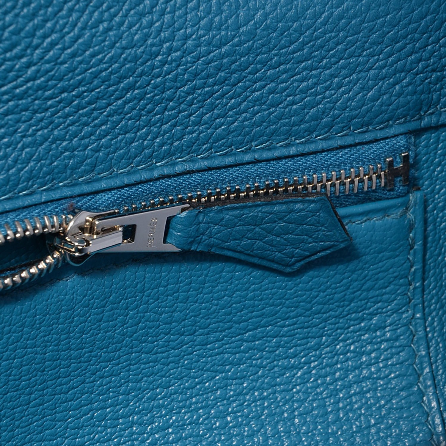 Hermes Togo Kelly Retourne 35 Bleu de Galice 14 of 24