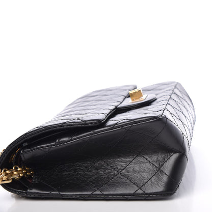 Chanel Aged Calfskin Quilted 2.55 Reissue 225 Flap Black 9 of 9