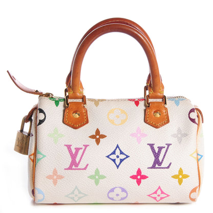 Louis Vuitton Monogram Multicolor Mini Sac HL Speedy White 1 of 8