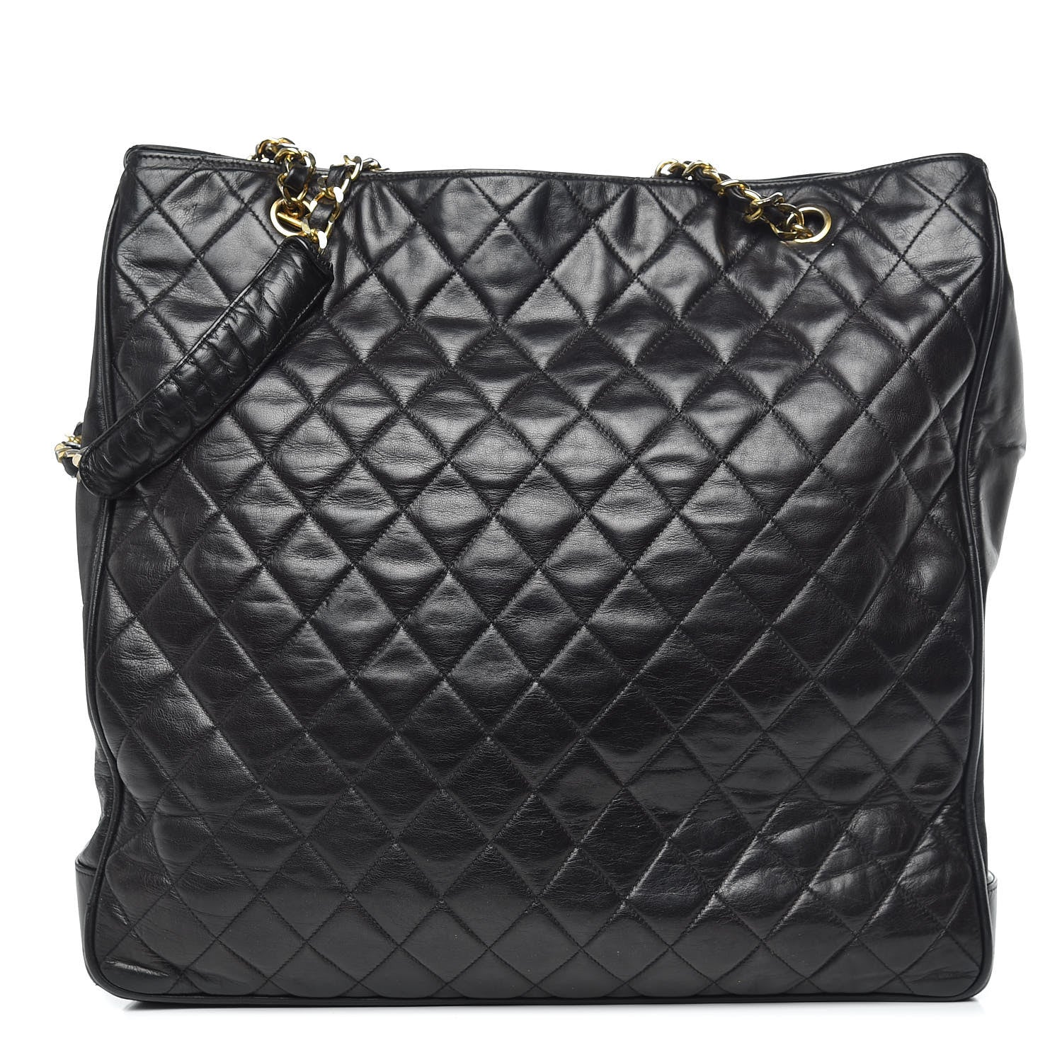 Chanel Lambskin Quilted Shoulder Bag Black 1 of 16