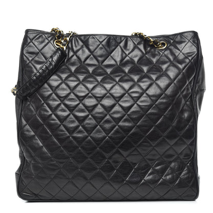 Chanel Lambskin Quilted Shoulder Bag Black 1 of 16